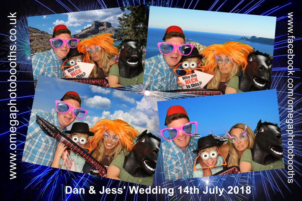 Dan & Jess' wedding | View more photos from the event at gallery.omegaphotobooths.co.uk/u/Omega-Photobooths/Dan-Jess-wedding